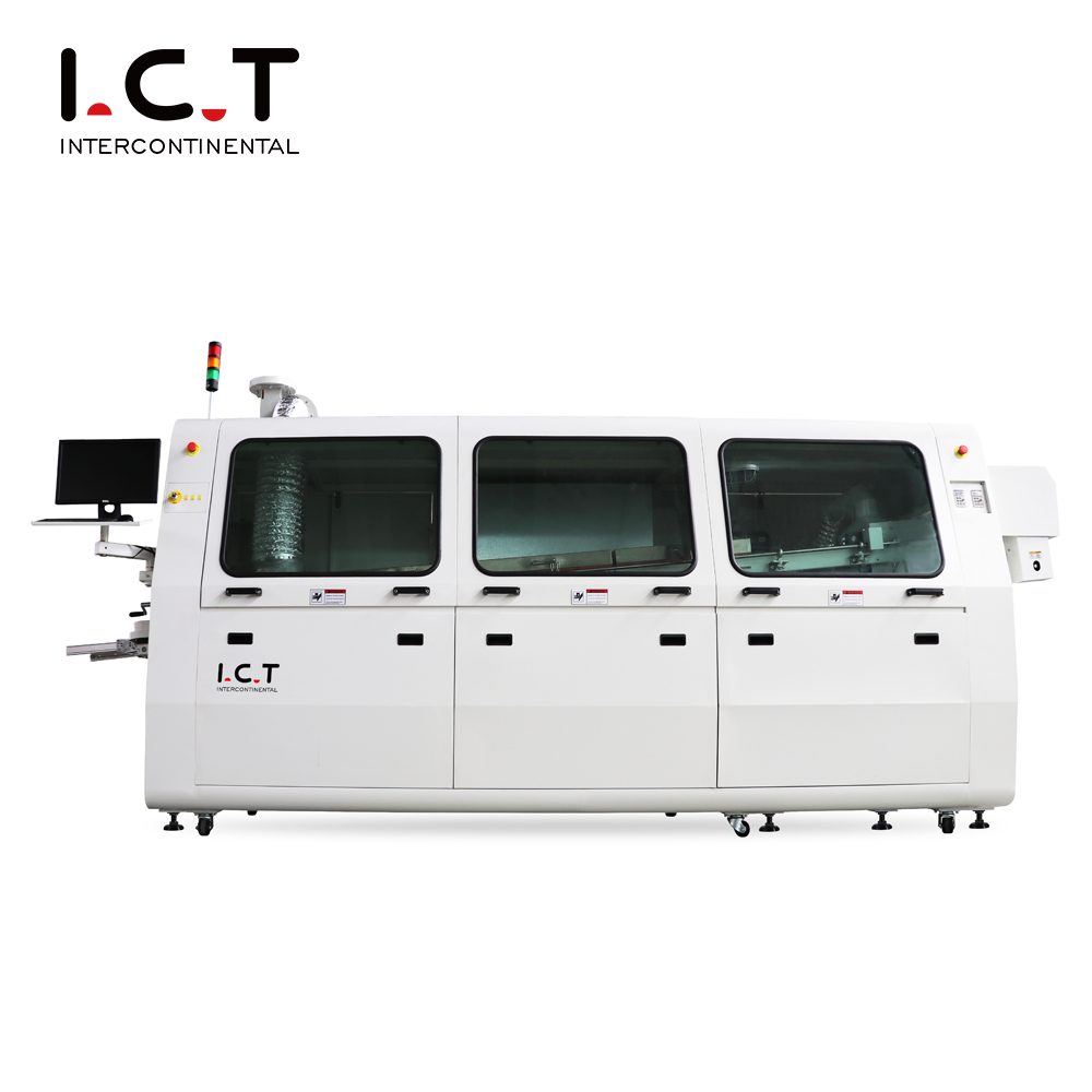 I.C.T-Acrab350 | High Stability DIP PCB Nitrogen Wave Soldering Machine
