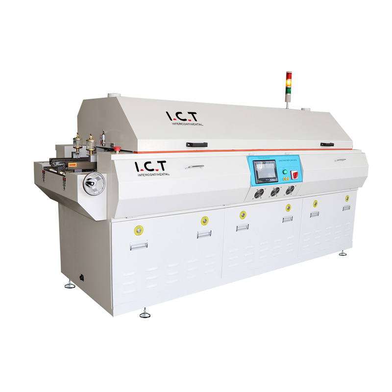 LED SMD Reflow Soldering Oven T6 Thermal Profiler SMD Reflow Machine