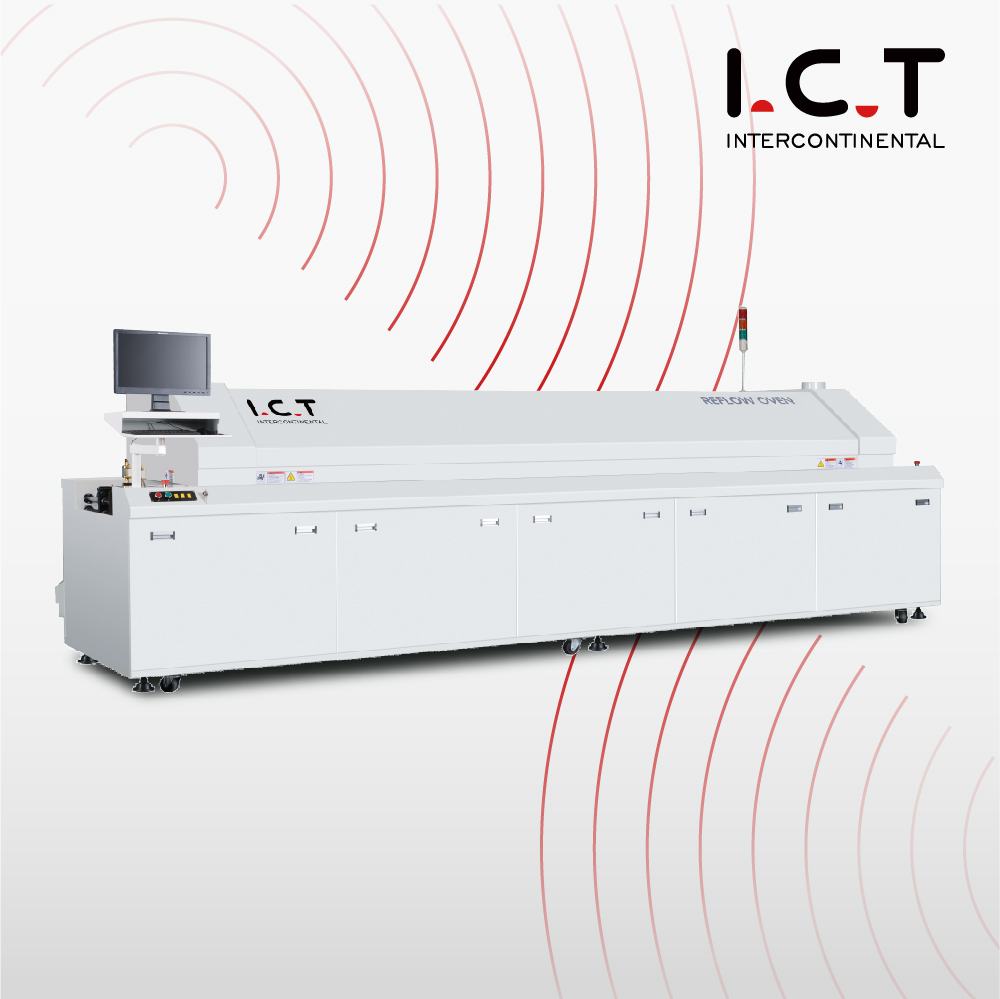 High end Lead-free SMD PCB Reflow Oven - Dongguan Intercontinental ...