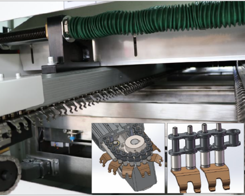 Wave soldering machine - Conveyor System